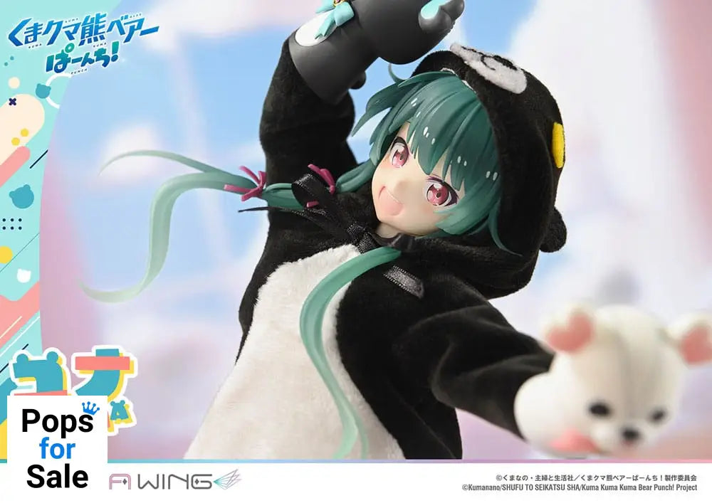 Kuma Kuma Kuma Bear Punch! Prisma Wing PVC Statue 1/7 Yuna 28 cm Statues