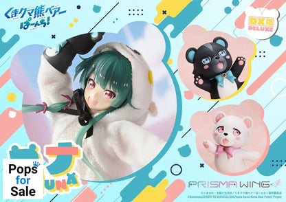 Kuma Kuma Kuma Bear Punch! Prisma Wing PVC Statue 1/7 Yuna Deluxe Version 28 cm