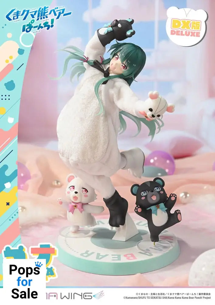 Kuma Kuma Kuma Bear Punch! Prisma Wing PVC Statue 1/7 Yuna Deluxe Version 28 cm
