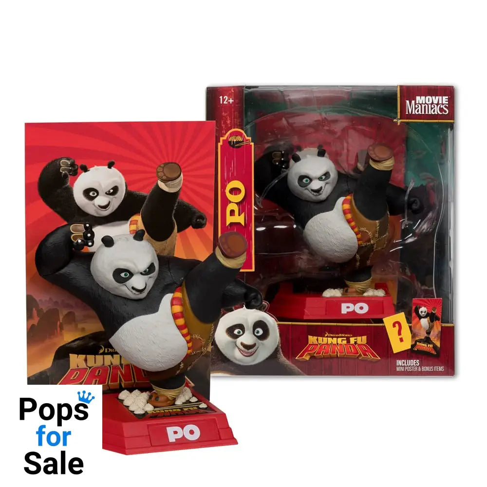 Kung Fu Panda Movie Maniacs PVC Statue Po 17 cm