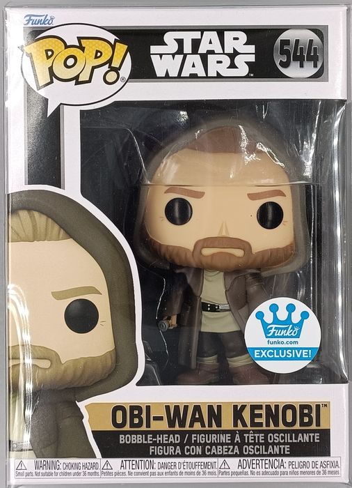 #544 Obi-Wan Kenobi (Hooded) - Star Wars Funko POP