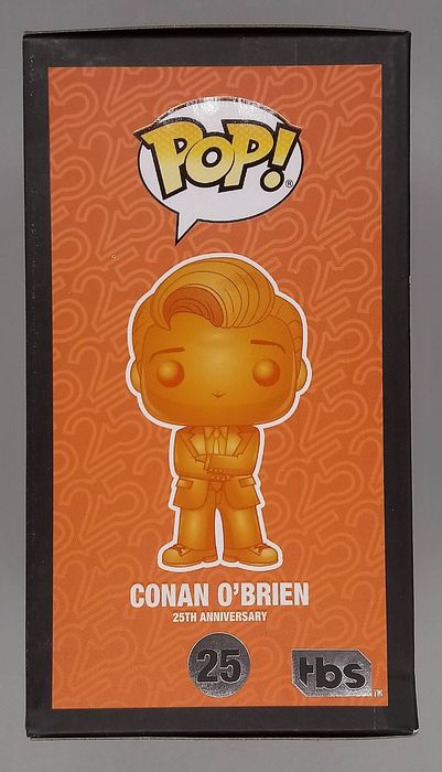 #25 Conan O'Brien (Orange) - Conan - 2019 Con Funko POP