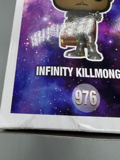 #976 Infinity Killmonger (Reaching) Marvel What if... Box Damaged Funko POP