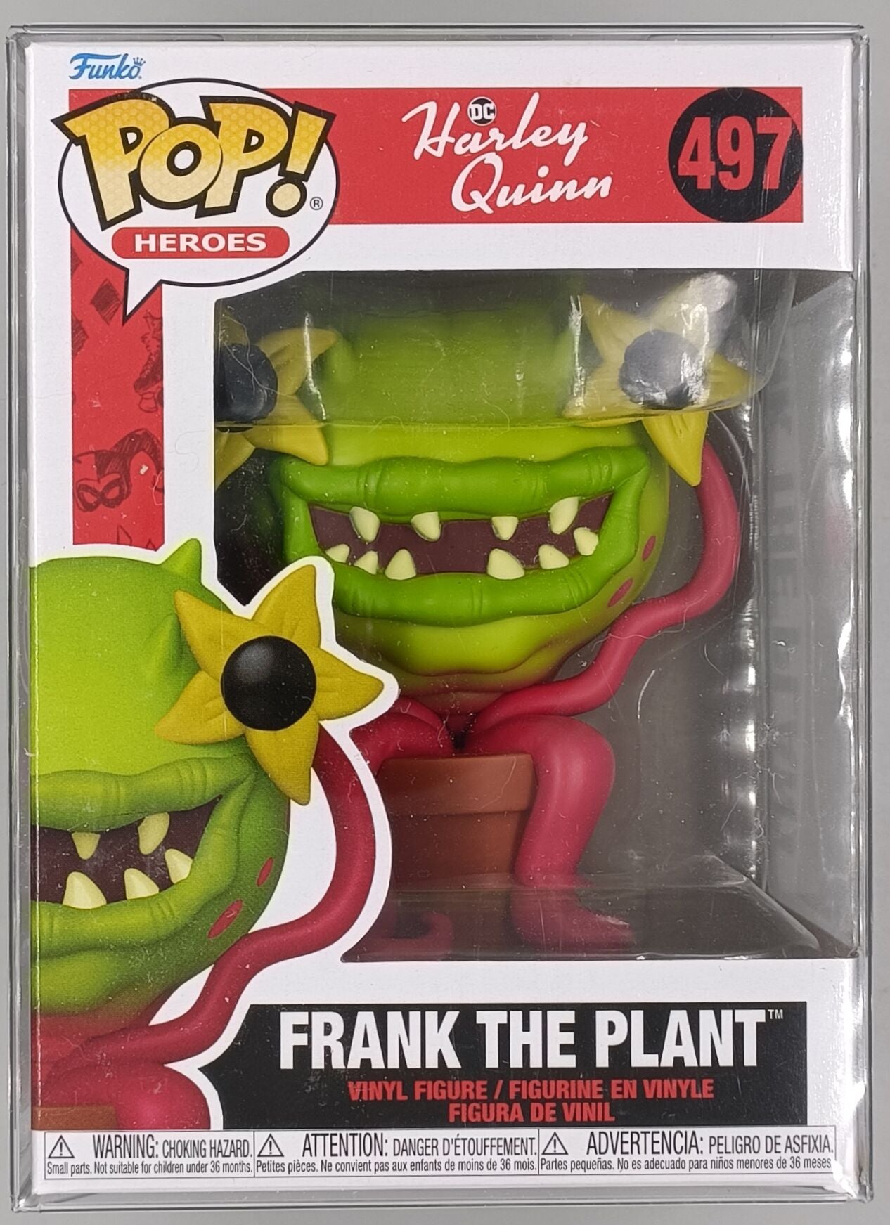 497 Frank the Plant - DC Harley Quinn Funko POP