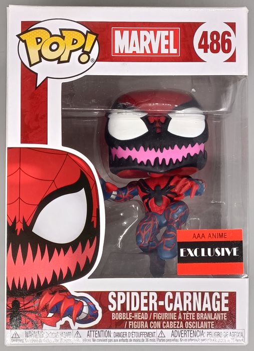 486 Spider-Carnage - Marvel Funko POP