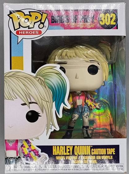 #302 Harley Quinn (Caution Tape) - DC Birds of Prey Box Damaged Funko POP