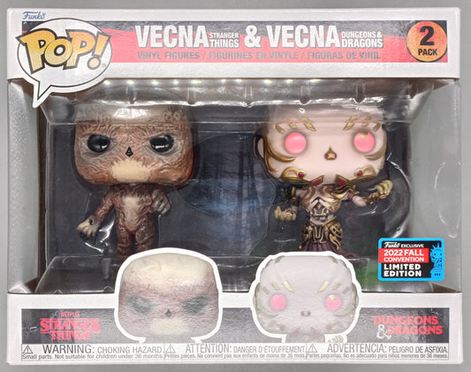 [2 Pack] Vecna & Vecna - Stranger Things - 2022 Con Funko POP