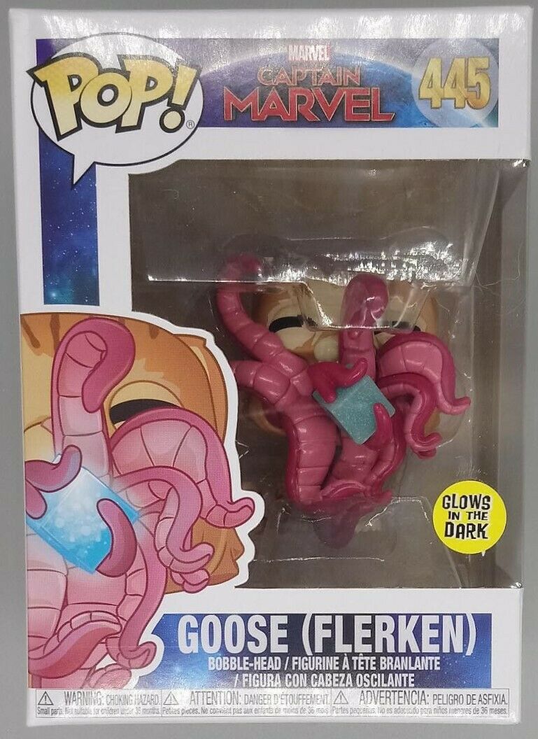 445 Goose (Flerken) - Glow - Marvel - Captain Marvel Funko POP