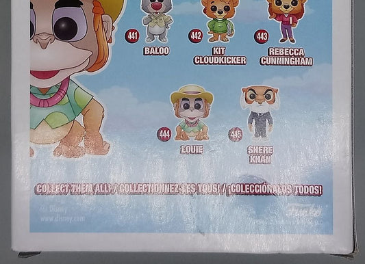 #444 Louie (Purple Shirt) Chase - Disney Talespin Box Damaged Funko POP