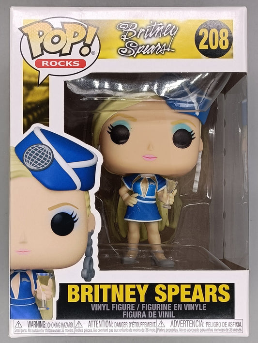 208 Britney Spears (Toxic) - Funko POP - Box Damaged