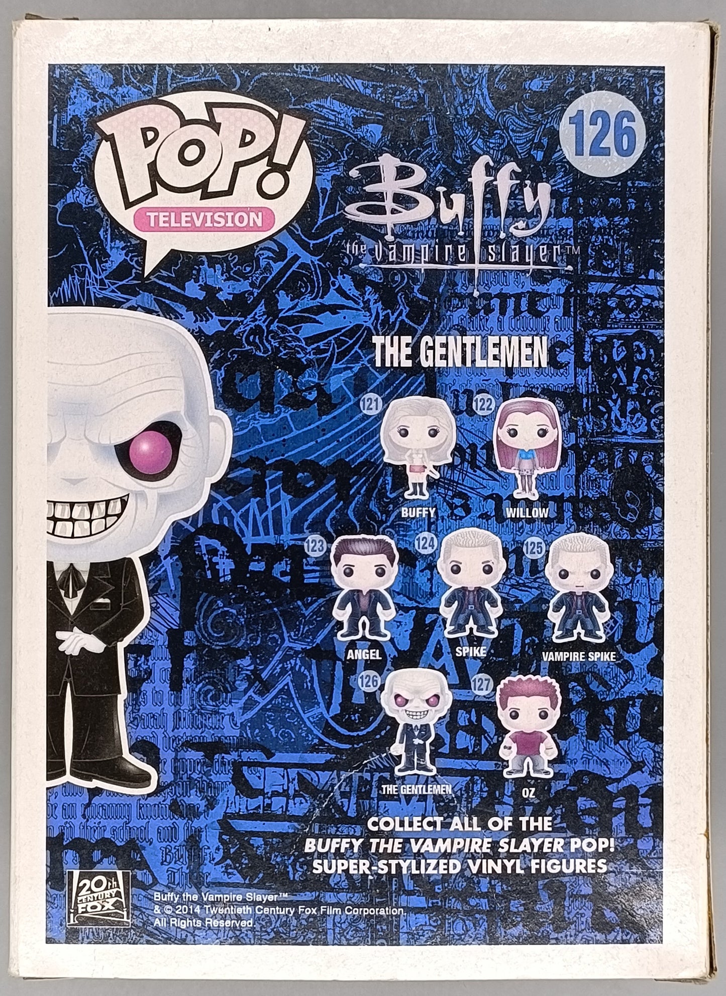 126 The Gentlemen - Buffy the Vampire Slayer - Funko POP - Box Damaged