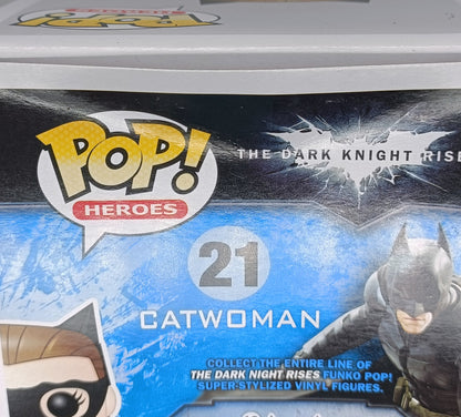 #21 Catwoman - DC Batman The Dark Knight Rises - Box Damaged Funko POP