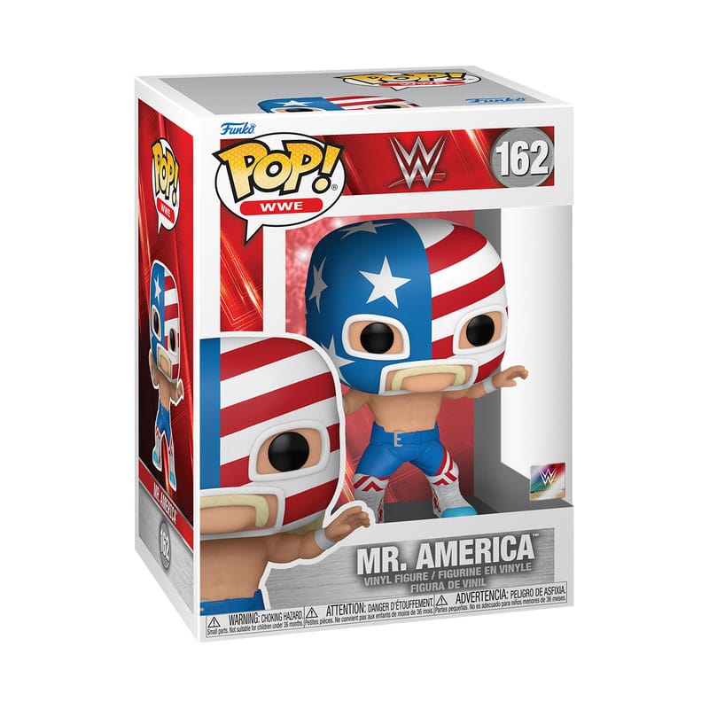 162 Mr. America - WWE Funko POP - Brand New
