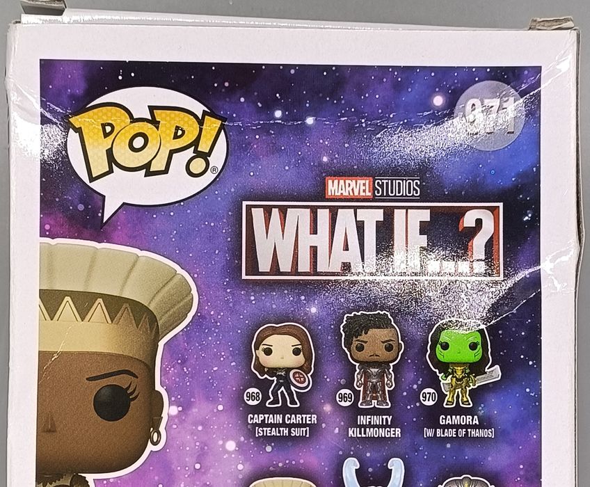 #971 Queen General Ramonda - Marvel What if...? Box Damaged Funko POP