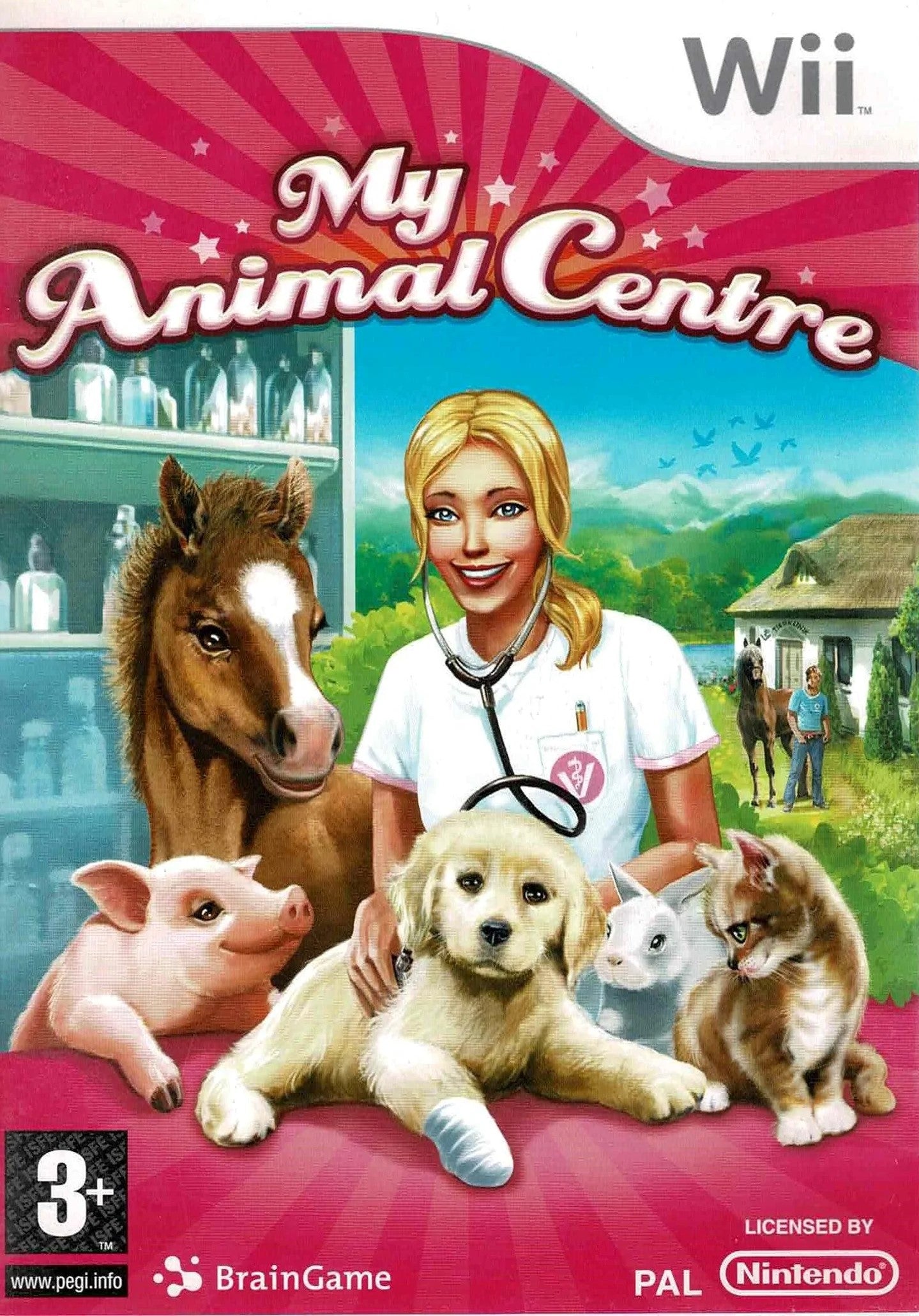 My Animal Centre for Nintendo Wii/Wii-U - [No Manual]