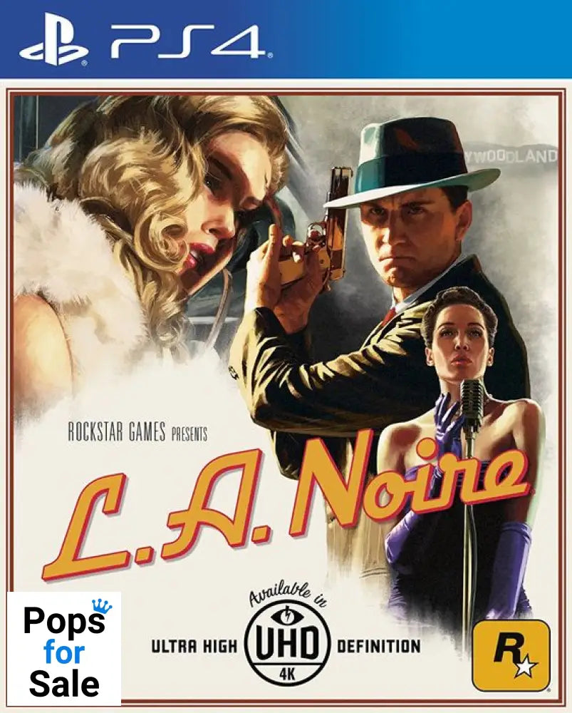 LA Noire for Playstation 4 (PS4)