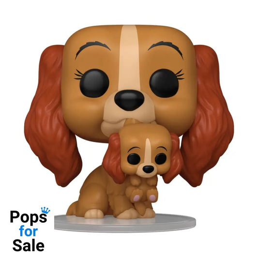 Lady and the Tramp POP! Disney Vinyl Figure Lady w/puppy 9 cm Funko POP POP! Figures