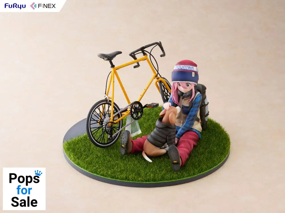 Laid Back Camp F:NEX PVC Statue 1/7 Nadeshiko Kagamihara 13 cm