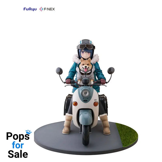 Laid Back Camp F:NEX PVC Statue 1/7 Rin Shima 20 cm