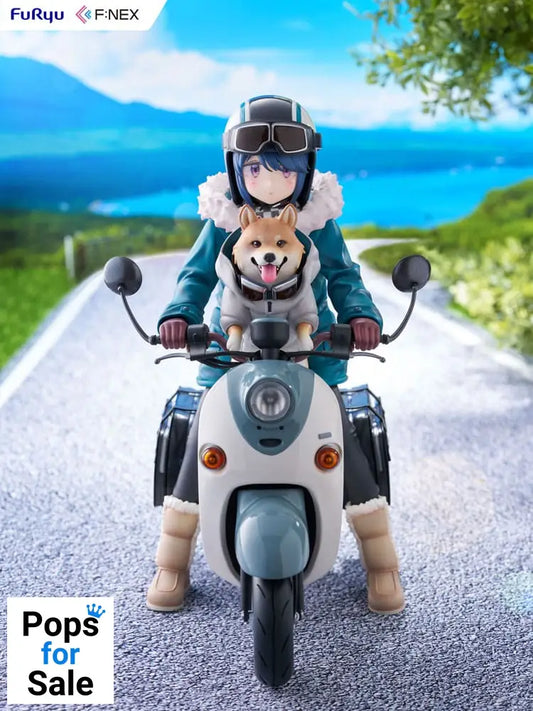 Laid Back Camp F:NEX PVC Statue 1/7 Rin Shima 20 cm