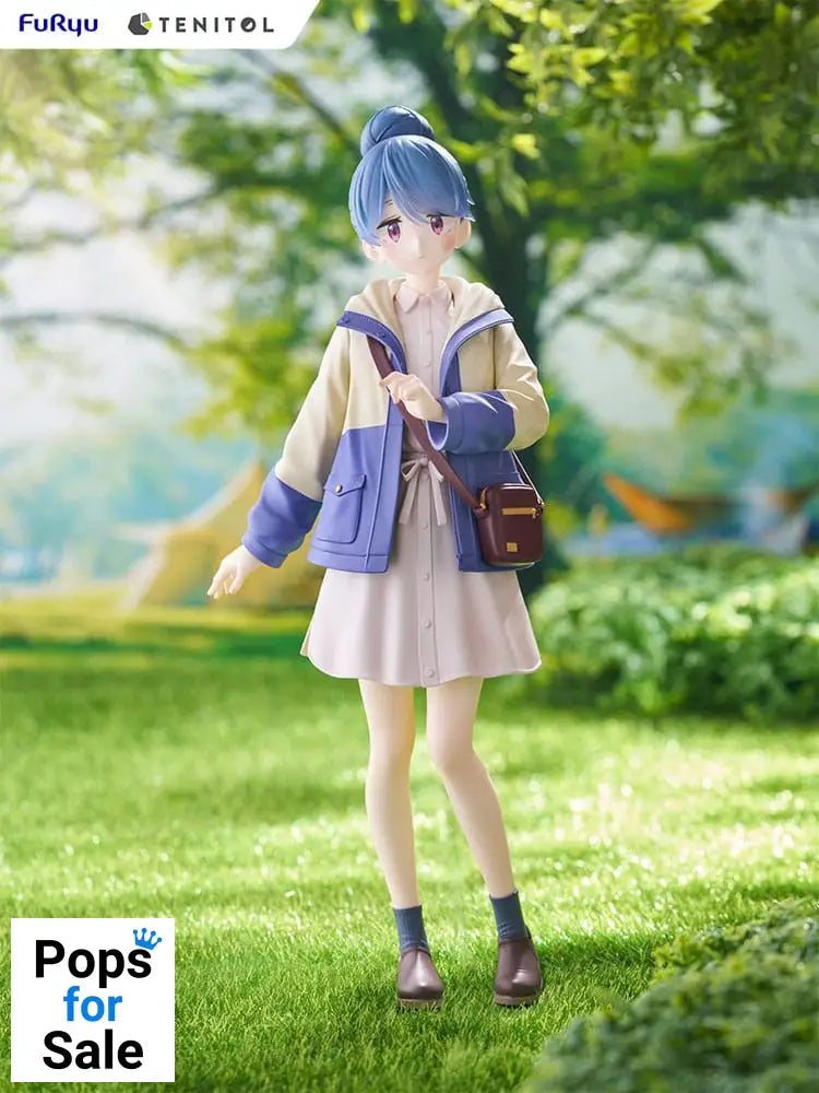 Laid-Back Camp Tenitol PVC Statue Rin Shima 23 cm