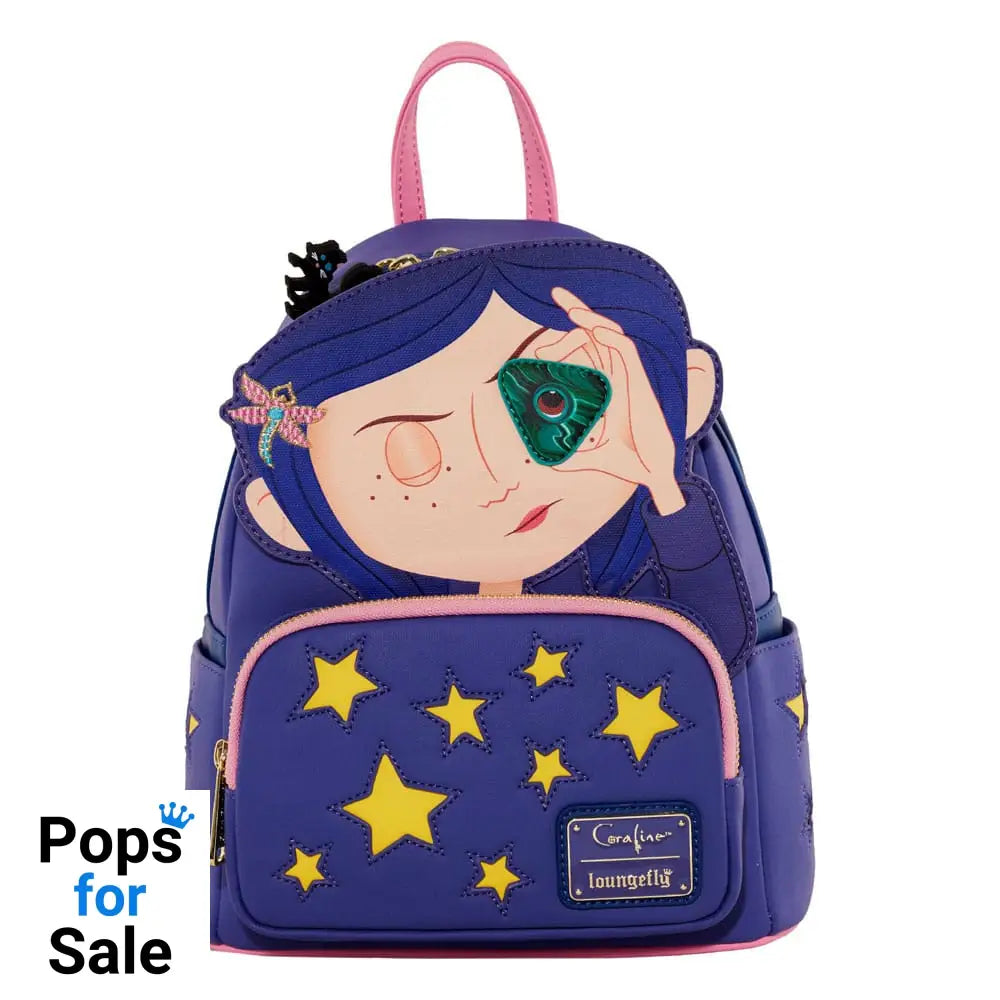 Laika by Loungefly Backpack Coraline Stars Cosplay Bags