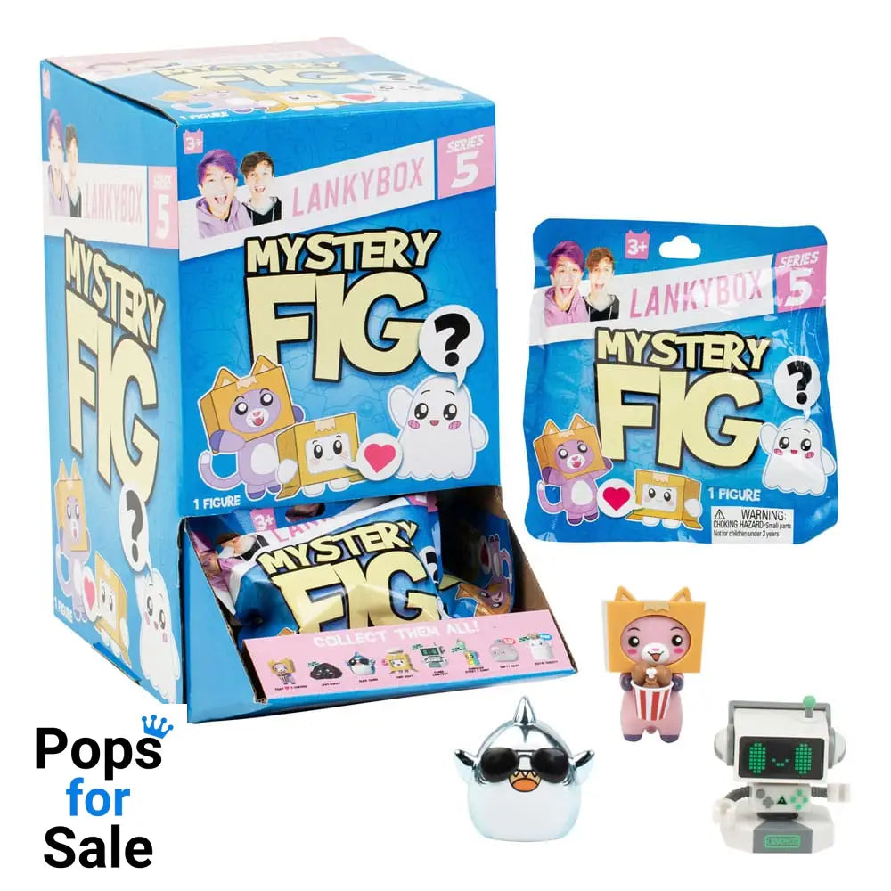 Lankybox Minifigures 6 cm Mystery Series 5 Display (24)