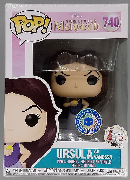 #740 Ursula (as Vanessa) - Disney The Little Mermaid Box Damaged Funko POP
