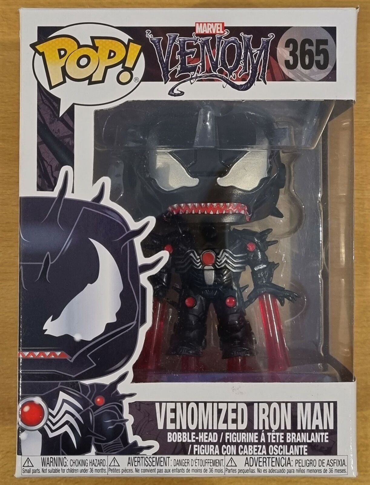 #365 Venomized Iron Man - Marvel - Venom Funko POP