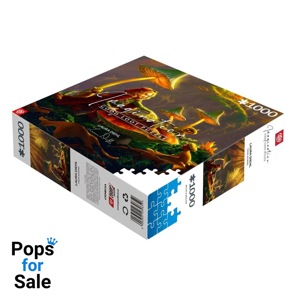 Laura Diehl Imagination Puzzle From Acorns (1000 pieces)