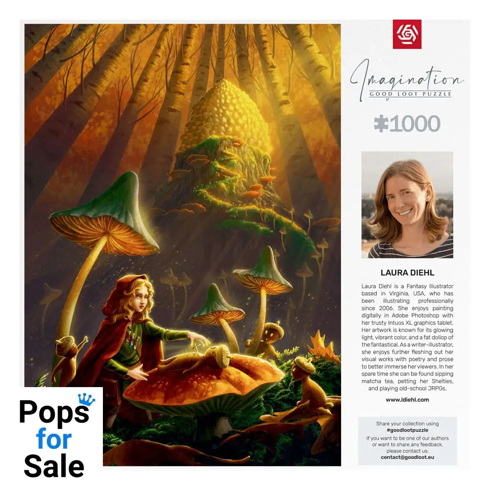 Laura Diehl Imagination Puzzle From Acorns (1000 pieces)