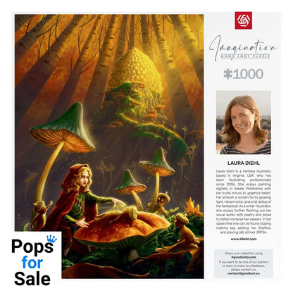 Laura Diehl Imagination Puzzle From Acorns (1000 pieces)