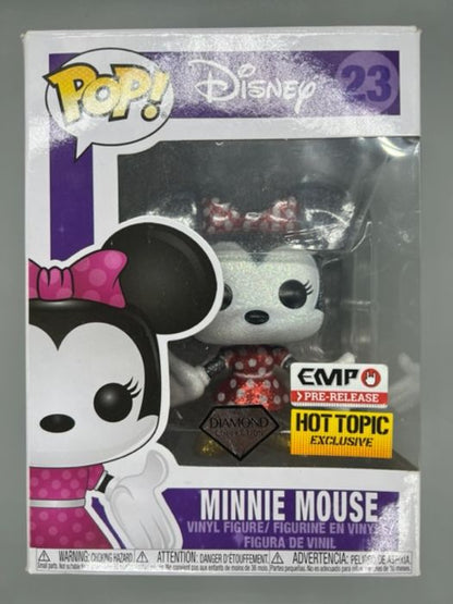 #23 Minnie Mouse - Diamond - Disney - Box Damaged Funko POP