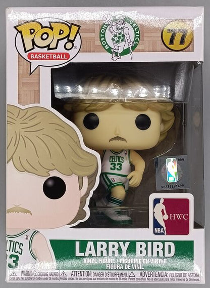 #77 Larry Bird - NBA Legends - (Celtics home) - Box Damaged Funko POP