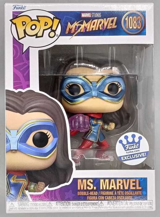 #1083 Ms. Marvel (w/ Big Fist) - Marvel Ms. Marvel Funko POP