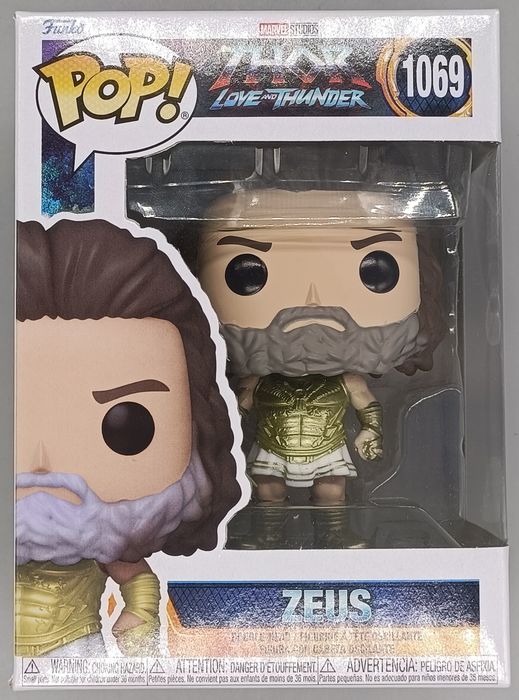 #1069 Zeus - Marvel Thor Love and Thunder - 2022 Con Box Damaged Funko POP