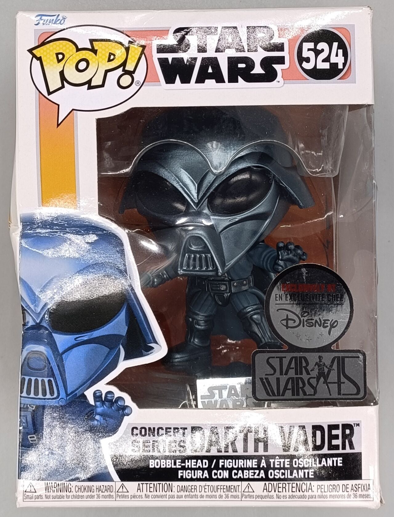 524 Darth Vader (Concept) - Star Wars  - Funko POP - Box Damaged