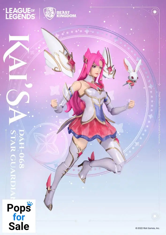 League of Legends Dynamic 8ction Heroes Action Figure 1/9 Star Guardian Kai’Sa 19 cm Action figures