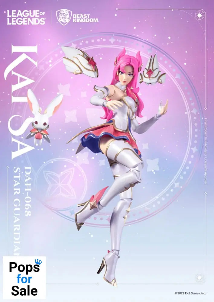 League of Legends Dynamic 8ction Heroes Action Figure 1/9 Star Guardian Kai’Sa 19 cm Action figures