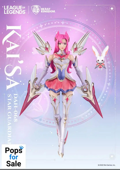 League of Legends Dynamic 8ction Heroes Action Figure 1/9 Star Guardian Kai'Sa 19 cm