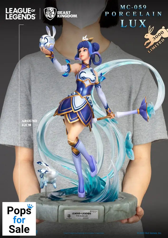 League of Legends Master Craft Statue Porcelain Lux 42 cm