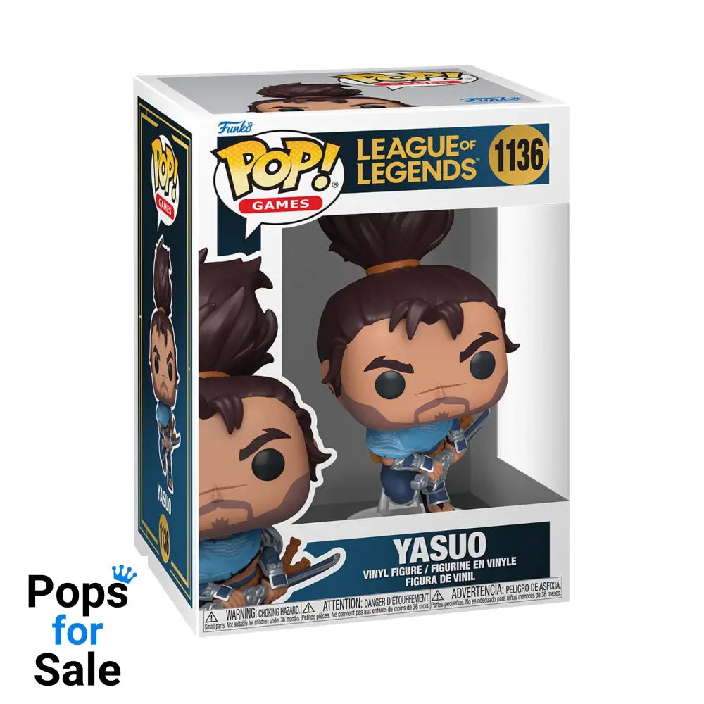 League of Legends POP!&Buddy Games Vinyl Figure Yasuo 9 cm