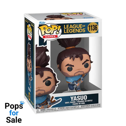 League of Legends POP!&Buddy Games Vinyl Figure Yasuo 9 cm