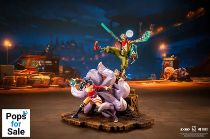 League of Legends Statue 1/10 2XKO Ekko & Ahri Diorama 30 cm