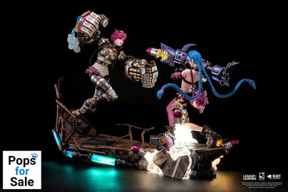 League of Legends Statues 1/6 2-Pack Vi & Jinx