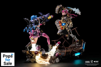 League of Legends Statues 1/6 2-Pack Vi & Jinx