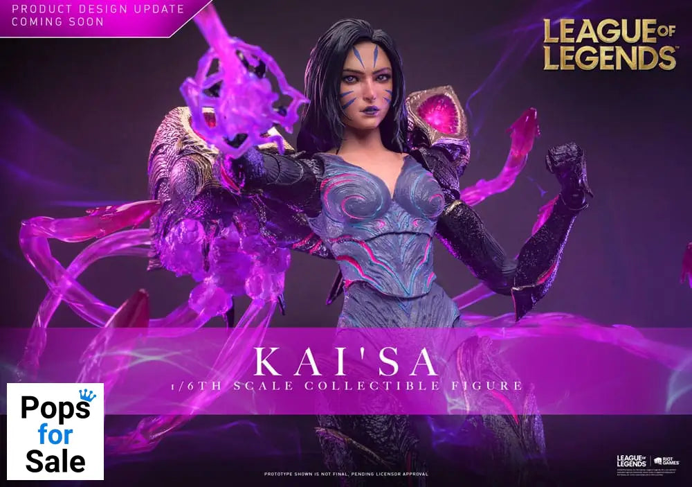 League of Legends Video Game Masterpiece Action Figure 1/6 Kai'Sa 29 cm