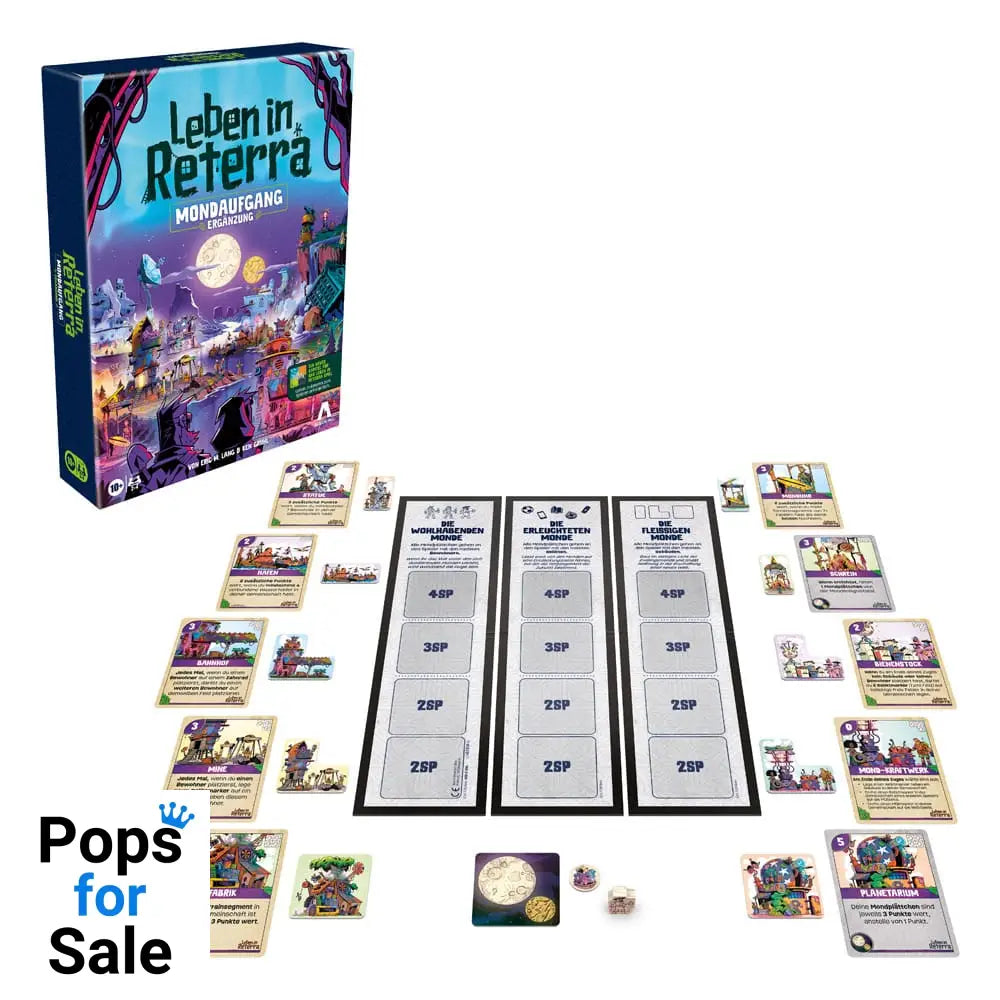 Leben in Reterra Board Game Expansion Mondaufgang *German Version*