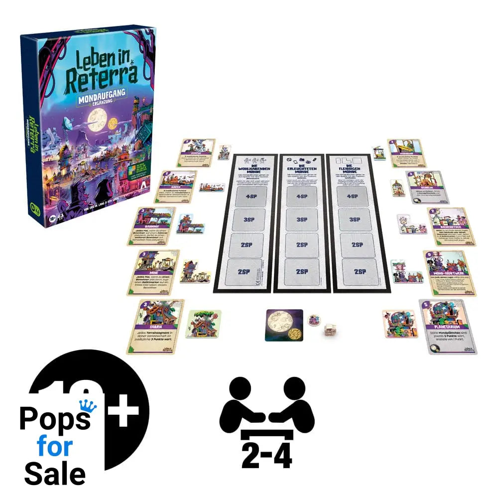 Leben in Reterra Board Game Expansion Mondaufgang *German Version*
