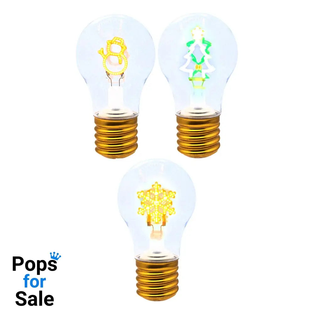 LED Bulb Lights Christmas Assortment (12) Lamps / Lights
